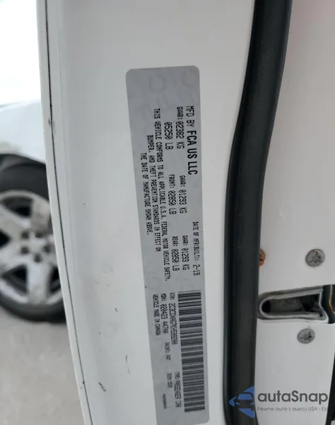 2019 Dodge Charger Police z USA, uszkodzony, nr VIN 2C3CDXAG7KH599200